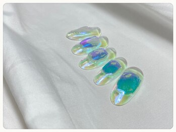 ナナズネイル 西小倉店(NANA's Nail)/オーロラネイル