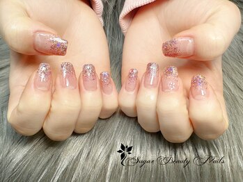 シュガービューティーネイルズ(Sugar Beauty Nails)/ラメグラデーション