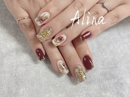 ボルドーネイル