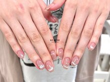 ルレーブ(LE REVE)/チークマグネットフレンチネイル