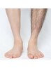 脚ダブル脱毛＿男性　新規12000円　再来/13000円