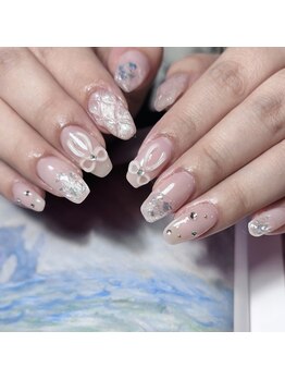 プリュネ(Prune)/リボン/キルティング/韓国