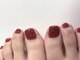 コンフィ(comfy)の写真/足元からおしゃれを楽しんで！丁寧なケアとモチの良さが自慢♪ハンドネイができない方にもオススメです♪