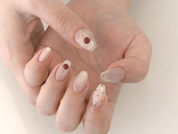 ルネネイル(Lune nail)/さくらんぼネイル