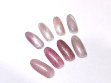 ルーヴル ネイルアンドアイラッシュ 生駒(LOUVRE nail&eyelash)/春オススメ　マグネットカラー