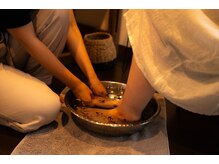 ピュリタ(purita)の雰囲気(全てのメニューに足浴付き。心も身体もほっと温まります。)
