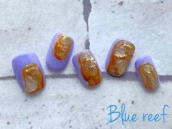 ネイルアンドまつげエクステ ブルーリーフ 四谷三丁目店(Blue Reef)/ニュアンスネイル