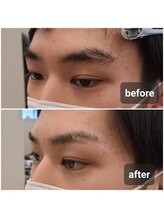 メンズビューティーカフェザパーム 大阪梅田(MEN'S BEAUTY CAFE×THE PERM)/メンズ眉毛Wax＆眉毛パーマ