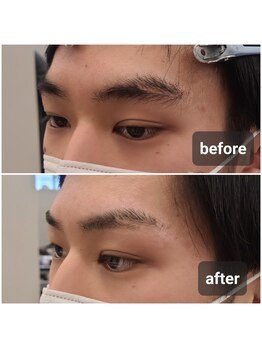 メンズビューティーカフェザパーム 大阪梅田(MEN'S BEAUTY CAFE×THE PERM)/メンズ眉毛Wax＆眉毛パーマ