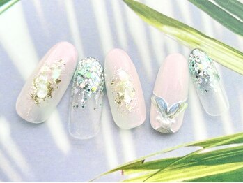 ターラ(Tara)/オーロラマーメイドネイル