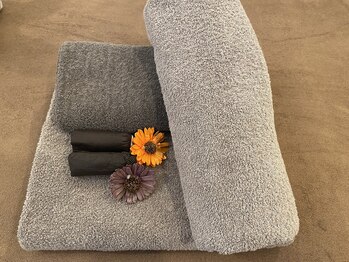 アンリアン 銀座店(Une Lien)/触り心地の良いふわふわタオル☆