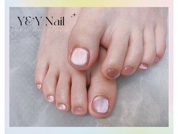 ワイアンドワイ(Y&Y)/フットのマグネットネイル