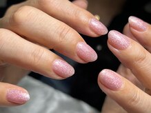 ネイルサロン プール ヴー(Nail Salon Pour Vous)/【人気】ラメワンカラーネイル