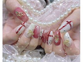 チェック 赤 ボルドー 冬