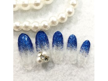 ネイルサロン 爪/ラメグラセット