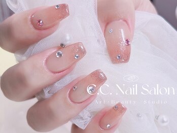 シーシーネイルサロン 池袋(C.C.Nail salon)/純欲風グラデーションネイル.