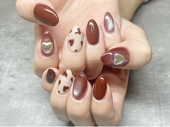 クラル 平塚店(CURAR)の写真/【フリーコース60分¥7700(初回)】60分アートし放題!高い技術&アートセンスで持ち込みデザインも大歓迎♪