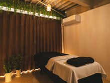 Relax salon flower 姿勢矯正/もみほぐし/オイルリンパ【6/3 OPEN（予定）】 &nbsp;&nbsp;の雰囲気（落ち着いた個室でゆったり施術をお受けいただけます）