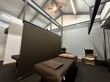 京のほぐし手の雰囲気（施術室はいつも清潔に保ってます。開放感抜群！パワースポット！）