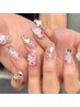 【初回/HAND】ワンカラー＋パーツ付け放題 ¥7,700
