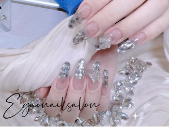 エガオネイルサロン(Egao Nail Salon)の写真/繊細デザインからトレンドアートまで♪納得の高技術！持ち込みOK☆マグネット/ミラー/フレンチ/長さ出し◎