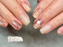 ラウヴィ(L'artVie)/ベーシックアート×チェック柄