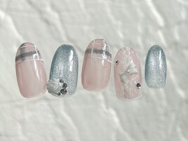 チェックネイル