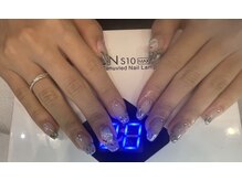 ヒョウ柄ネイル