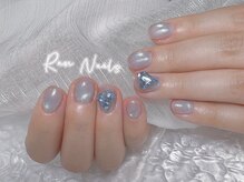 ランネイルズ 新大久保(Ran Nails)の雰囲気(マグネットネイル/シンプルデザイン/ショートネイル)