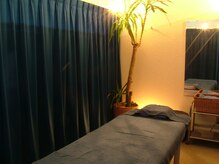 整体院 癒庵堂/ベットはこんな感じです。