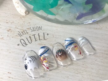 ネイルサロン クイル(QUILL)/7月☆夏だ!まつりだ!【2】