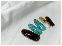ナナズネイル 西小倉店(NANA's Nail)/ターコイズネイル
