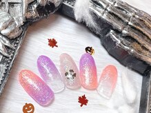 ネイルグラマラス 西新井店/《パラジェル》ハロウィンネイル