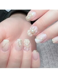 上品ぷっくりフラワー