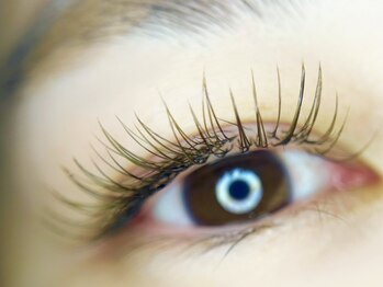 リリアン(Ririan)の写真/お肌に馴染むカラーエクステに変更・MIX可能◎全7色！垢抜けたお目元に☆《フラットラッシュ 120本￥7700》