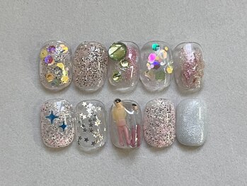 ネイルアンドアイラッシュ アールイー(Re)/Simple Art 6600