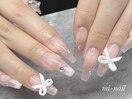 リボンnail
