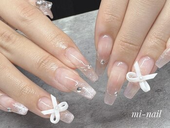 ミー ネイル(mi-nail)/リボンnail