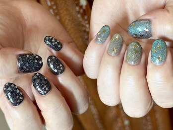 ヌル ネイル 堀江(NURU NAIL HORIE)/アシメ！七夕マグネット☆