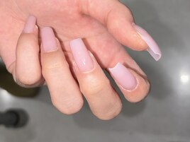 ショートスカルプネイル