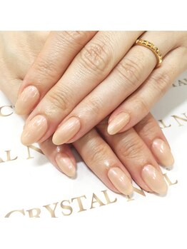 クリスタルネイル ゆめタウン博多店(CRYSTAL NAIL)/ご新規様シンプルカラージェル