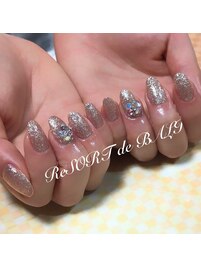 ラメワンカラー