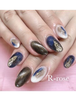 アールローズ(R-rose)/ぬりかけネイル ¥10780
