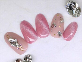 アルセア 上野御徒町店(Alcea)/マグネットネイル ワンホン 秋