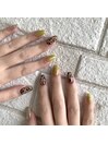 leopard  nail