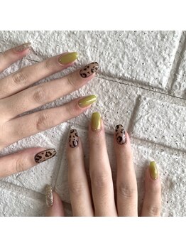 ゼロ アトリエ(ZERO Atelier)/leopard &nbsp;nail