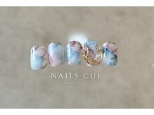 ネイルズキュー(NAILS CUE)/トレンドニュアンスフルデザイン