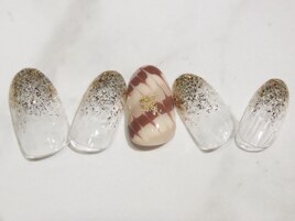 ２月限定シンプルアートコース