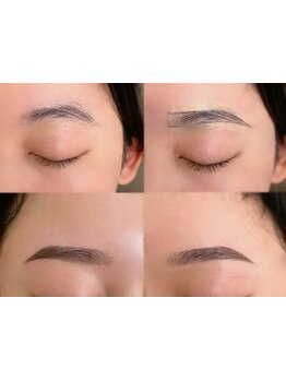 アイブロウメニューがあるサロン