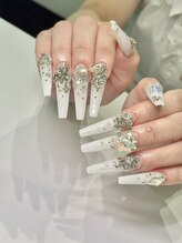 エクアネイルズ(Akuwa nails)/スカルプ3Dアート180分やり放題